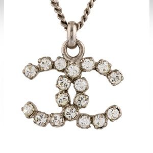 Authentic Chanel CC straus Necklace